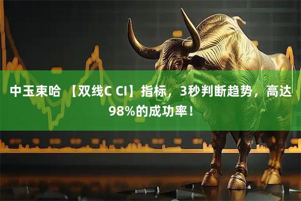 中玉束哈 【双线C CI】指标，3秒判断趋势，高达98%的成功率！